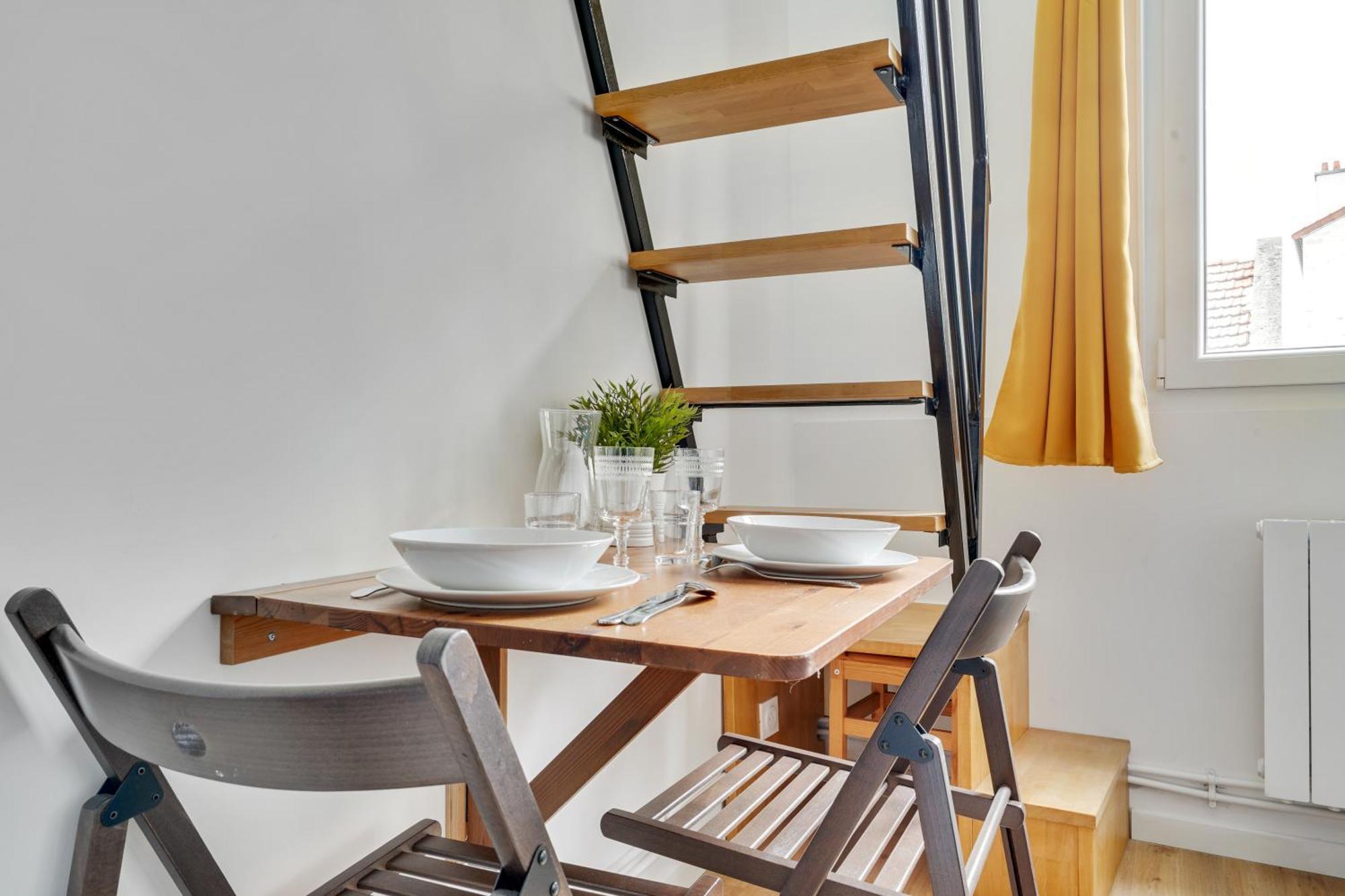 Studio Avec Mezzanine - Wifi - Proche Paris Montreuil  Esterno foto